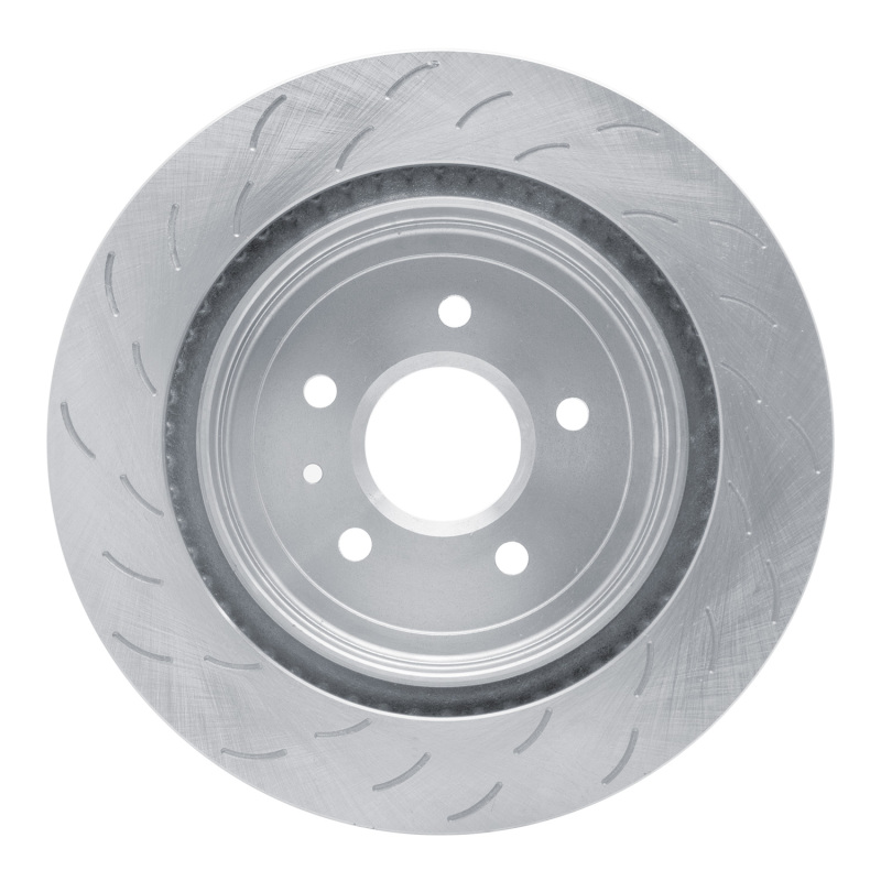 Chevrolet Corvette Brake Rotor (1) - Rear - R1 Concepts - Slotted - 2014